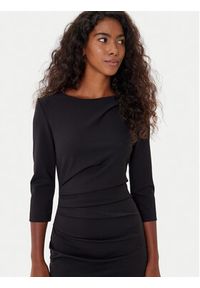 Rinascimento Sukienka koktajlowa CFC0126154003 Czarny Slim Fit. Kolor: czarny. Materiał: syntetyk. Styl: wizytowy #2