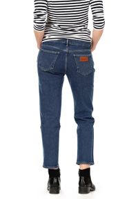 Wrangler - WRANGLER CROPPED STRAIGHT DAMSKIE SPODNIE JEANSOWE JEANSY DŻINS STONE N GLORY W22970863