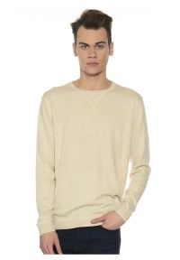 Lee - LEE CREW KNIT MĘSKI SWETER TURTLEDOVE L84BQOCV