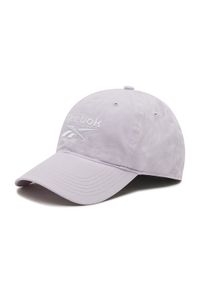 Reebok Czapka z daszkiem Te Logo Cap HD9889 Fioletowy. Kolor: fioletowy. Materiał: materiał #1