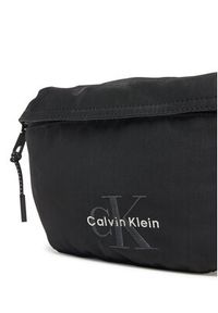 Calvin Klein Nerka Bold Waistbag LV04D3116G Czarny. Kolor: czarny. Materiał: materiał #4