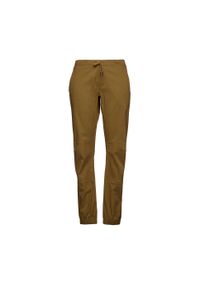 Spodnie wspinaczkowe damskie Black Diamond Notion Pants. Kolor: brązowy