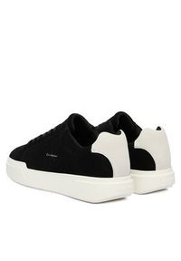 Calvin Klein Sneakersy Chunky Cupsole Laceup Su YM0YM01453 Czarny. Kolor: czarny. Materiał: zamsz, skóra #4