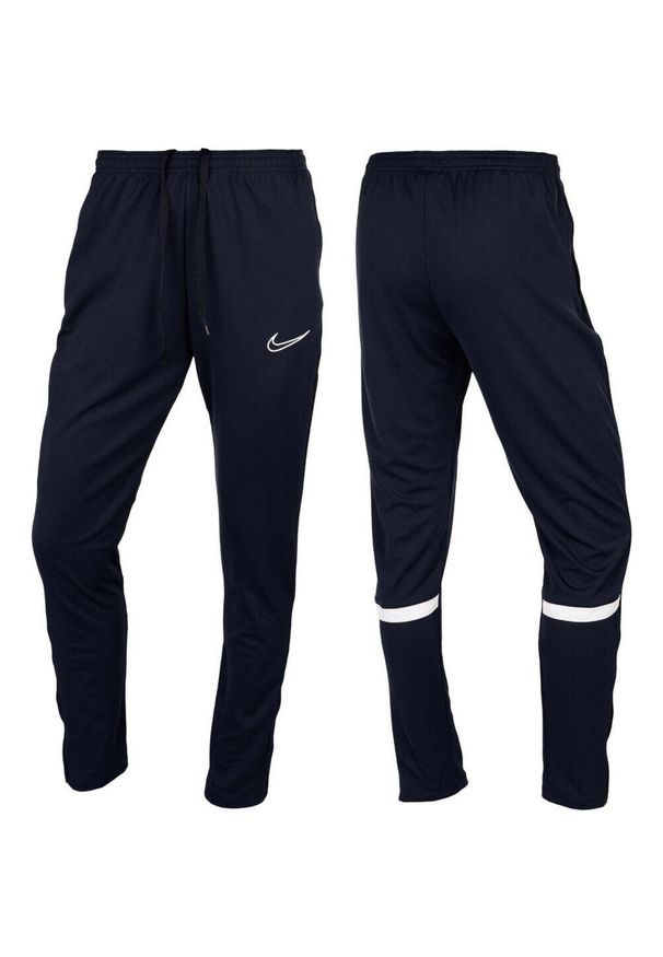 Spodnie Sportowe damskie Nike Dri-FIT Academy. Kolor: niebieski. Technologia: Dri-Fit (Nike)