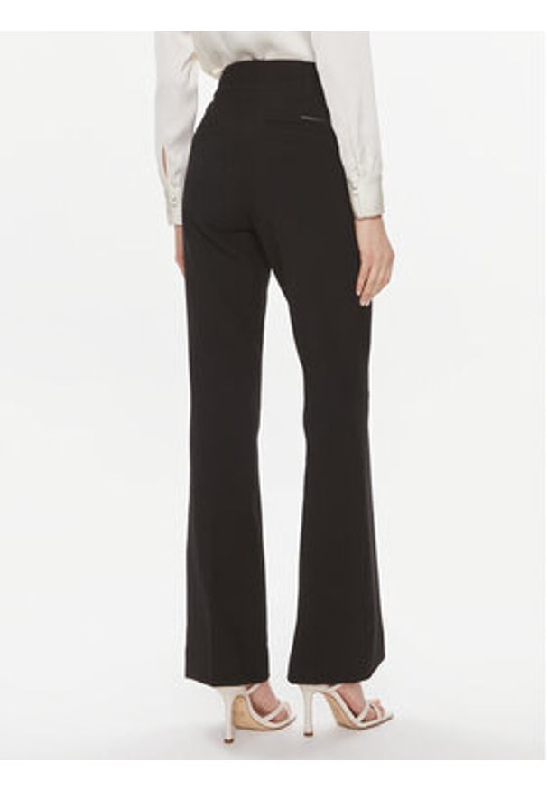 Calvin Klein Spodnie materiałowe K20K206460 Czarny Slim Fit. Kolor: czarny. Materiał: syntetyk