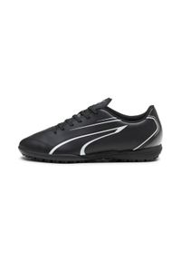 Buty piłkarskie Puma Vitoria TT. Kolor: czarny, biały, wielokolorowy. Sport: piłka nożna
