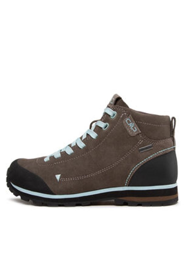 CMP Trekkingi Elettra Mid Wmn Hiking Shoes Wp 38Q4596 Szary. Kolor: szary. Materiał: zamsz, skóra