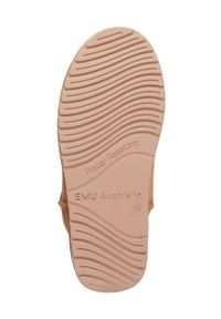 EMU Australia - Emu kozaki Stinger Mini Chestnut. Kolor: brązowy. Materiał: wełna, skóra, zamsz. Szerokość cholewki: normalna. Wzór: aplikacja. Sezon: zima, lato #2