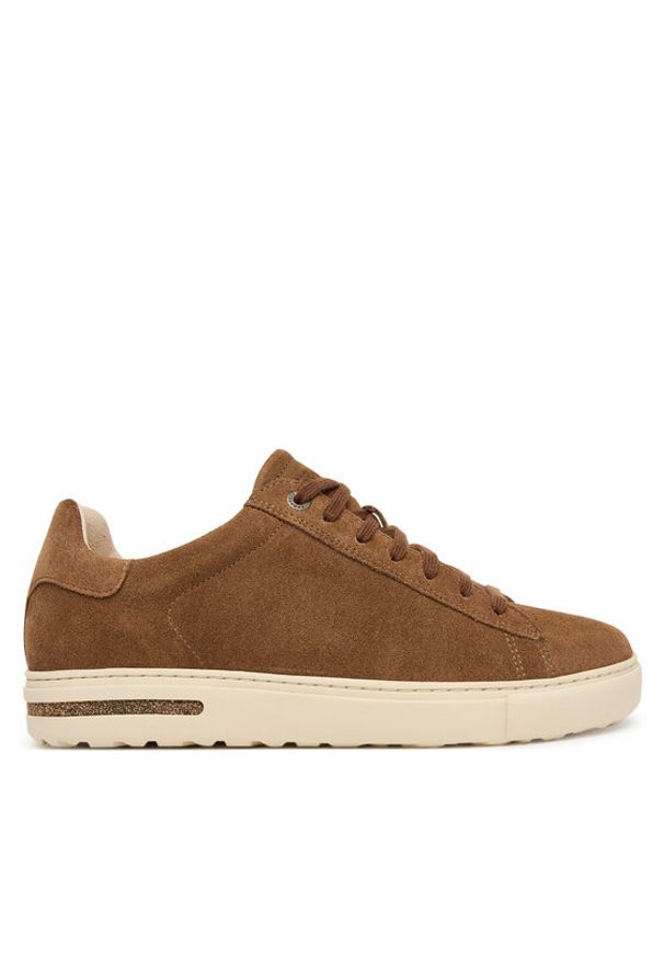 Birkenstock Sneakersy Bend Low 1030195 Brązowy. Kolor: brązowy. Materiał: zamsz, skóra