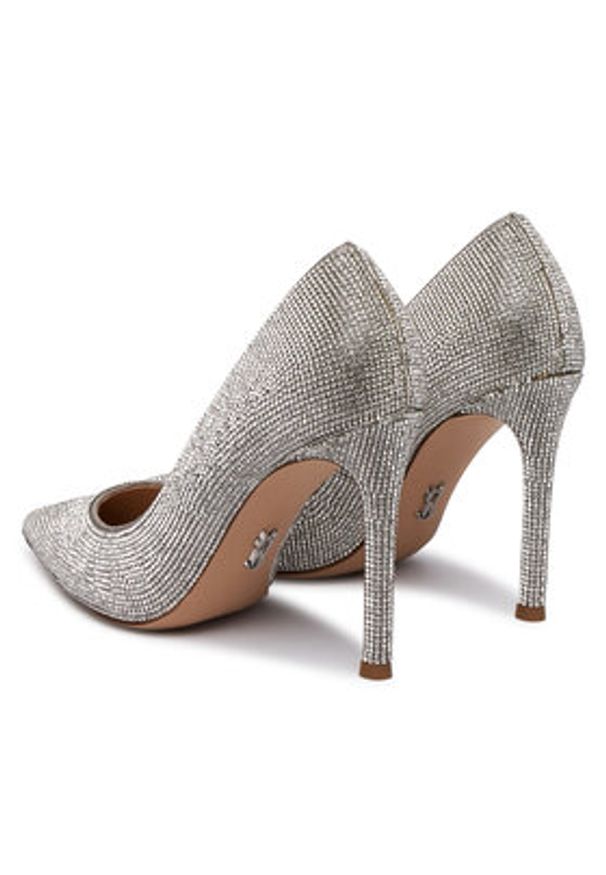 Steve Madden Szpilki Thrive-R SM11004880 Srebrny. Kolor: srebrny. Materiał: materiał. Obcas: na szpilce