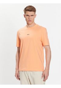 BOSS - Boss T-Shirt Tchup 50473278 Pomarańczowy Relaxed Fit. Kolor: pomarańczowy. Materiał: bawełna #1