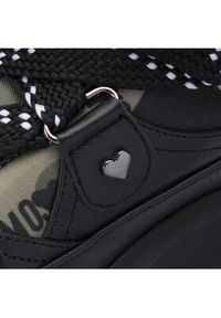 Love Moschino - LOVE MOSCHINO Sneakersy JA15286G18IU285A Czarny. Kolor: czarny #4
