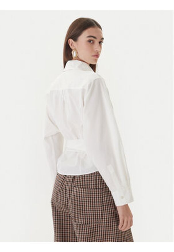 Weekend Max Mara Koszula Fresco 2525116072 Biały Regular Fit. Kolor: biały. Materiał: bawełna