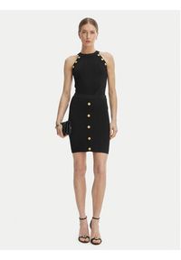 Guess Bluzka G6GR10 Z0625 Czarny Regular Fit. Kolor: czarny. Materiał: syntetyk #4