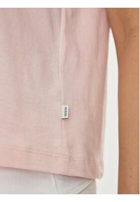 Guess Jeans T-Shirt W4YI05 K8HM0 Różowy Regular Fit. Kolor: różowy. Materiał: bawełna #2