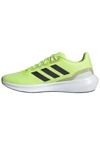 Adidas - Buty do biegania adidas Runfalcon 3.0 M IE0741 zielone. Zapięcie: sznurówki. Kolor: zielony. Materiał: materiał. Szerokość cholewki: normalna. Model: Adidas Cloudfoam. Sport: bieganie #9