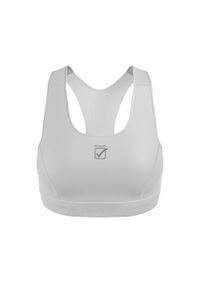 Biustonosz z gumką dla kobiet Givova. Kolor: wielokolorowy, biały, czarny. Sport: fitness #1