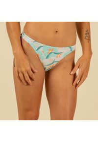 OLAIAN - Dół kostiumu kąpielowego surfingowego damski Olaian Aly Anamones. Kolor: zielony. Materiał: elastan, materiał, poliester