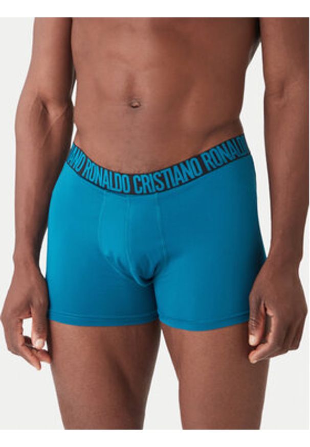 Cristiano Ronaldo CR7 Komplet bokserek 8502-49 Granatowy. Kolor: niebieski. Materiał: syntetyk