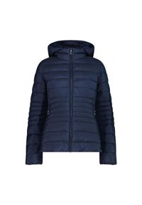 Kurtka puchowa z kapturem na zamek Sorona Aura damska CMP. Typ kołnierza: kaptur. Kolor: niebieski. Materiał: puch #1