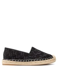 Karl Lagerfeld - Espadryle KARL LAGERFELD. Kolor: czarny