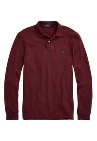 Polo Ralph Lauren Polo 710681126076 Czerwony Slim Fit. Typ kołnierza: polo. Kolor: czerwony. Materiał: bawełna #4