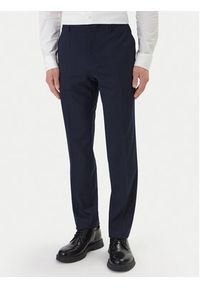 Hugo - HUGO Garnitur Henry/Getlin232X 50557616 Granatowy Slim Fit. Kolor: niebieski. Materiał: syntetyk #3
