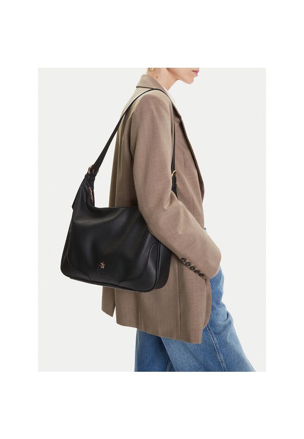 Torebka Beverly Hills Polo Club. Kolor: czarny