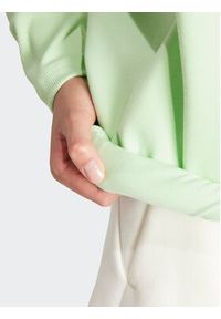 Adidas - adidas Bluza Z.N.E. IS3905 Zielony Loose Fit. Kolor: zielony. Materiał: bawełna #3