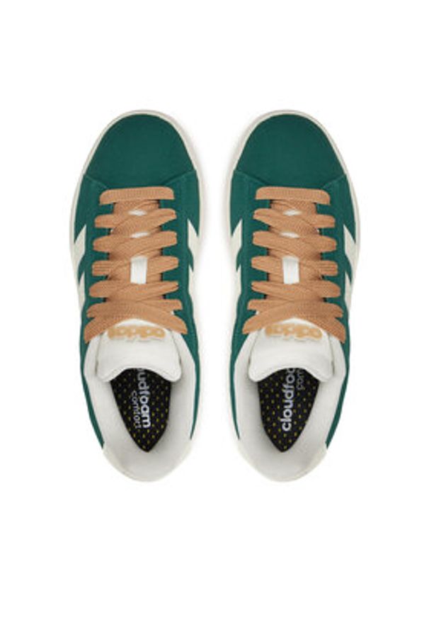 Adidas - adidas Sneakersy Grand Court Alpha 00S IH3850 Zielony. Kolor: zielony. Materiał: skóra