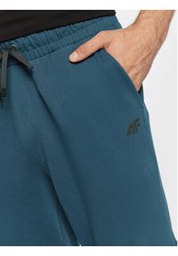 4f - 4F Spodnie dresowe H4Z22-SPMD012 Granatowy Regular Fit. Kolor: niebieski. Materiał: dresówka, bawełna #5