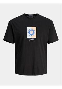 Jack & Jones - Jack&Jones T-Shirt Jormarbella 12255569 Czarny Relaxed Fit. Kolor: czarny. Materiał: bawełna #5