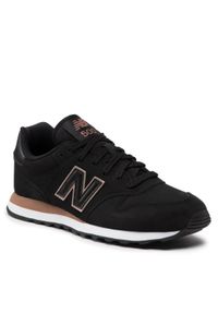 New Balance - Sneakersy NEW BALANCE - GW500BR Czarny 1. Kolor: czarny. Materiał: skóra