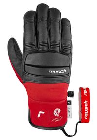 Reusch - Rękawice Marco Odermatt. Kolor: czerwony, wielokolorowy, czarny. Sezon: zima. Sport: narciarstwo
