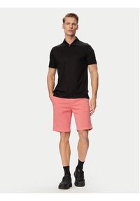 BOSS Szorty materiałowe 50536723 Czerwony jasny Slim Fit. Kolor: czerwony. Materiał: bawełna #2