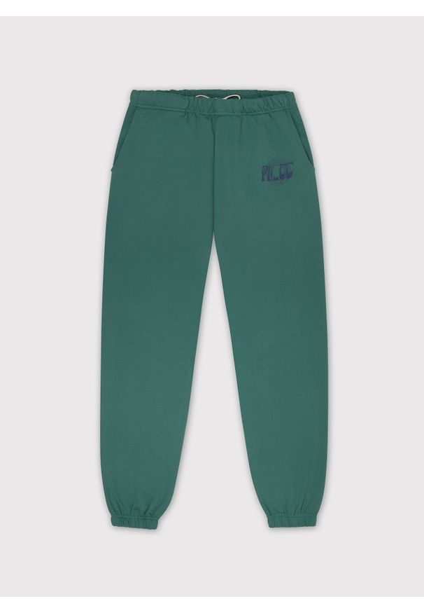 Pako Lorente - Spodnie dresowe zielone C22WF-WD-001-Z-0. Okazja: na co dzień. Kolor: zielony. Materiał: dresówka. Styl: casual