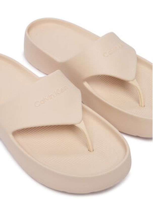 Calvin Klein Japonki One Piece Eva Flip Flop Thong HW0HW02957 Różowy. Kolor: różowy. Materiał: syntetyk
