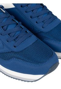 U.S. Polo Assn. Sneakersy "Nobil003" | Nobil003 | Mężczyzna | Niebieski. Kolor: niebieski. Materiał: skóra ekologiczna, materiał. Wzór: nadruk