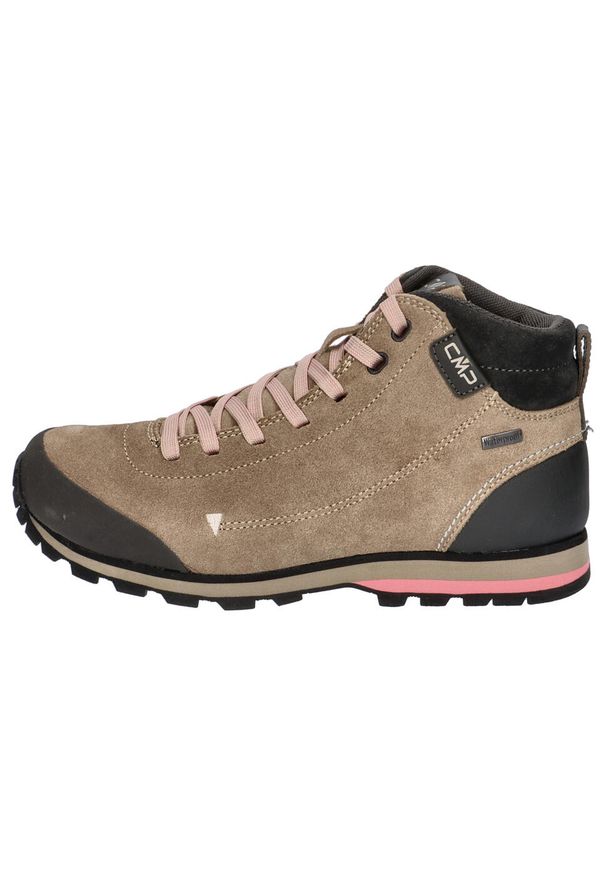 Buty turystyczne damskie CMP Elettra Mid WP. Kolor: beżowy. Styl: sportowy