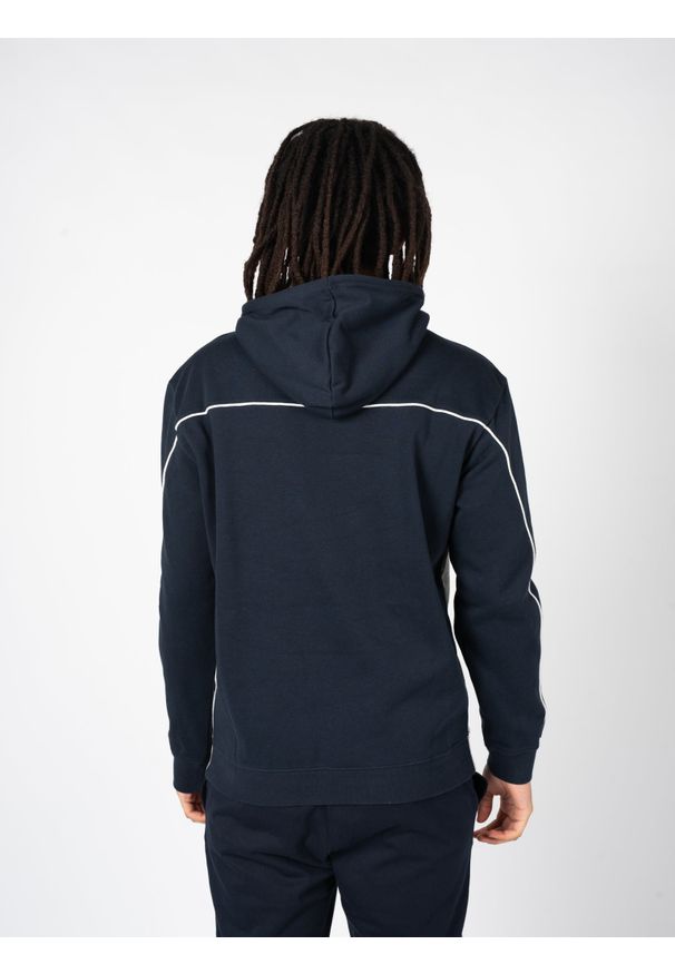 Champion Bluza "Hoodie" | 217850 | Mężczyzna | Szary, Granatowy. Okazja: na co dzień. Kolor: szary, niebieski, wielokolorowy. Materiał: bawełna, poliester. Wzór: nadruk. Styl: klasyczny, sportowy, casual