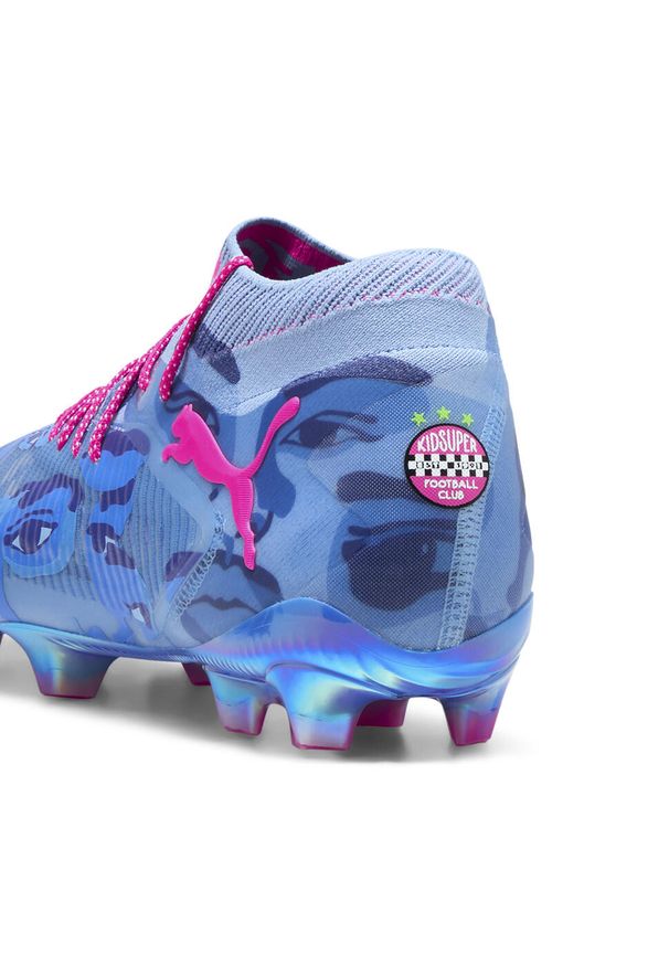 Puma - Buty piłkarskie unisex FUTURE 8 ULTIMATE × KIDSUPER FG PUMA. Kolor: niebieski. Sport: piłka nożna