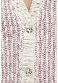 Bruuns Bazaar kardigan z domieszką wełny Nolana Hanara. Okazja: na co dzień. Materiał: wełna. Długość rękawa: długi rękaw. Długość: długie. Wzór: ze splotem. Styl: casual #3