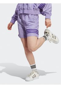 Adidas - adidas Szorty sportowe Adicolor Neuclassics Shorts IC5420 Fioletowy. Kolor: fioletowy. Materiał: syntetyk #1