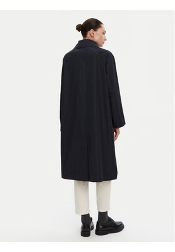 Barbour Trencz LSP0225NY91 Granatowy Regular Fit. Kolor: niebieski. Materiał: syntetyk