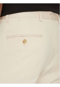 TOMMY HILFIGER - Tommy Hilfiger Chinosy Denton MW0MW38863 Beżowy Slim Fit. Kolor: beżowy. Materiał: bawełna