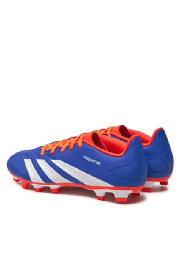 Adidas - adidas Buty do piłki nożnej Predator Club Fxg IF6344 Granatowy. Kolor: niebieski. Materiał: skóra