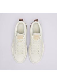 Buty sportowe damskie Puma Mayze. Kolor: beżowy. Materiał: skóra, materiał #2