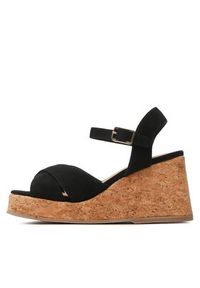 Castañer Espadryle Thea Cork/007 023073-100 Czarny. Kolor: czarny. Materiał: skóra #5