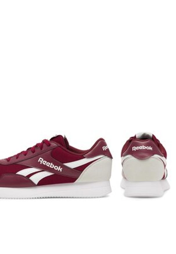 Reebok Sneakersy Jogger Update 100074148 Bordowy. Kolor: czerwony. Materiał: skóra