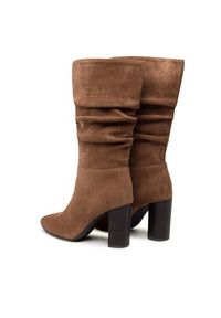 Jenny Fairy Kozaki LS5840-02 Brązowy. Kolor: brązowy. Materiał: materiał #5